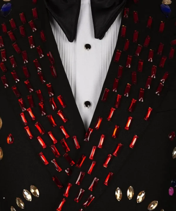 Starlight Cascade Embellished Dinner Jacket – TJMD-005 - Image 3