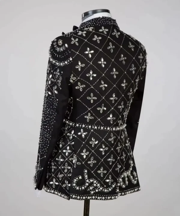Midnight Frost Crystal Embellished Tuxedo – TXMD-050 - Image 2