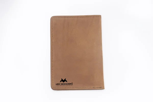 Tan Leather Passport Holder