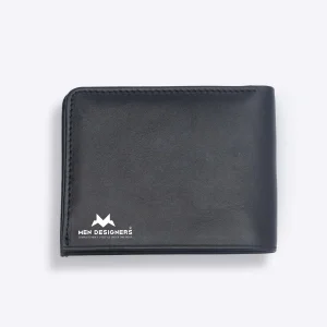 100% Pure Black Leather Wallet