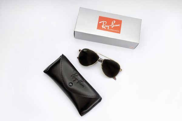 Ray-Ban Aviator Sunglasses RBMD-04 – Classic Gold Frame - Image 5