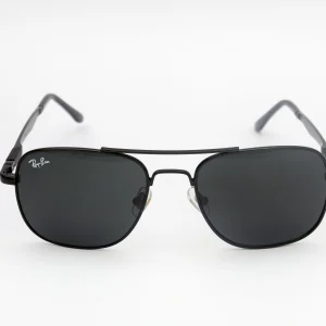 Classic Black Aviator Sunglasses for Men
