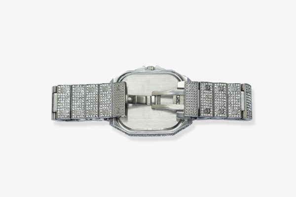 Men Designers Iced Out Square Face Watch – MDW-01 - Image 3
