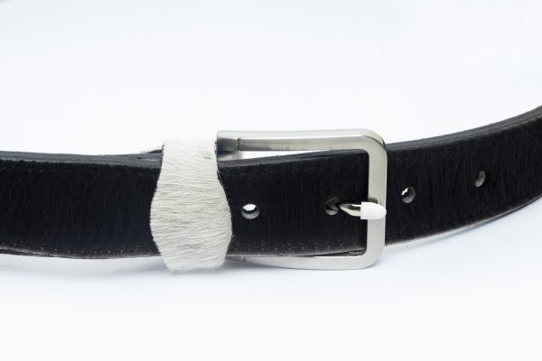 Men Designers Black Pure Leather Belt with Automatic Buckle – MDB-04 - Image 4